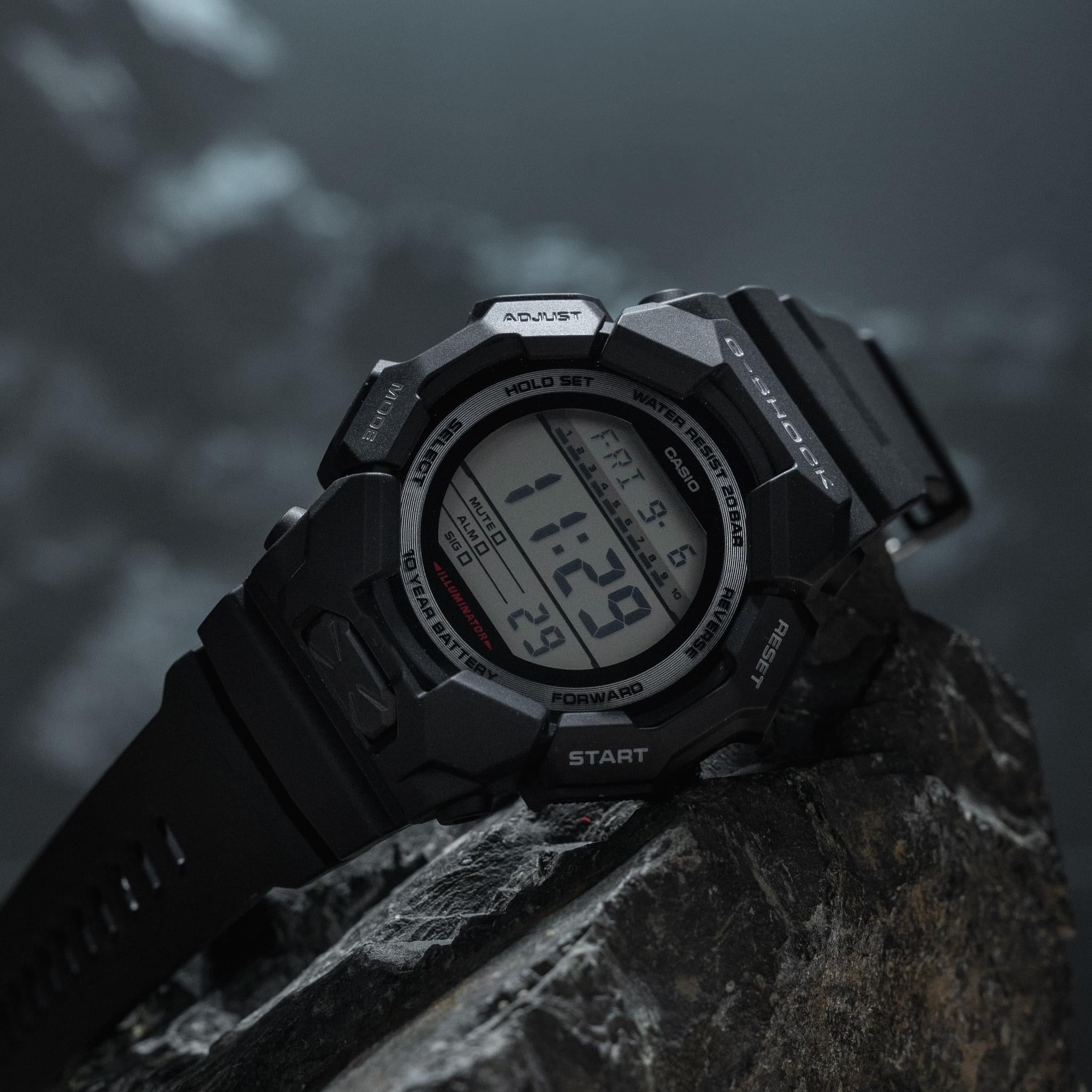 CASIO G-Shock Standard Digital Black Men's Watch | GD-010-1DR