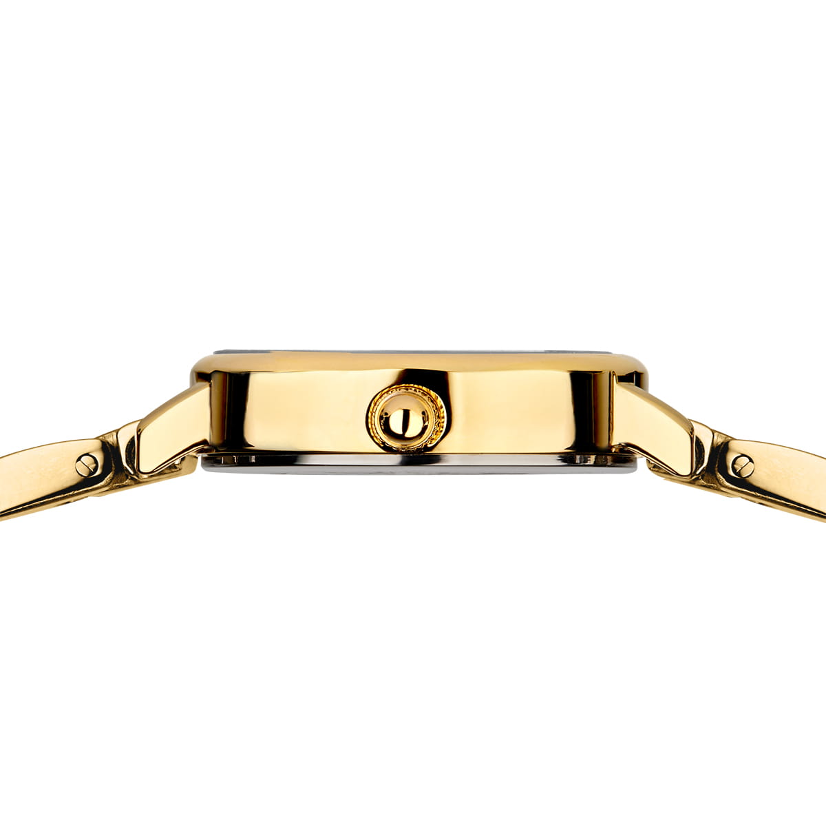 BERING Classic White Dial Gold Stainless Steel Bracelet 22mm Women's Watch | 11022-734T