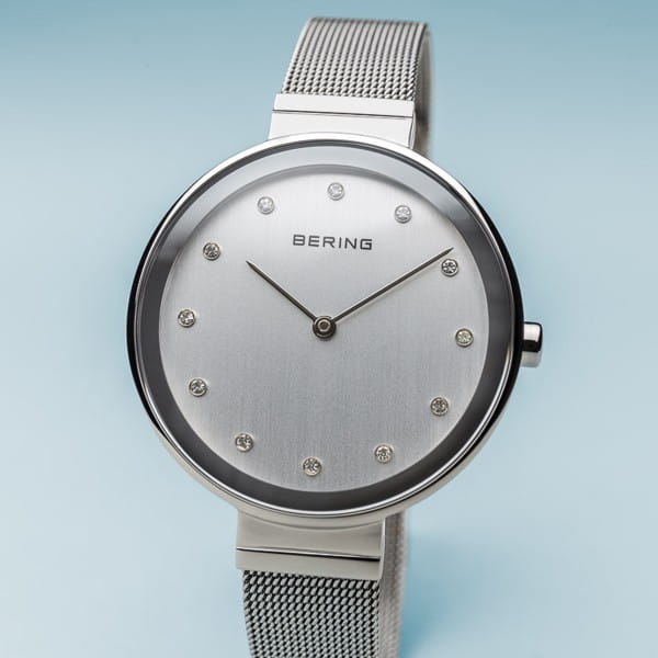Bering Classic Polished Silver Women's Watch | 12034-000