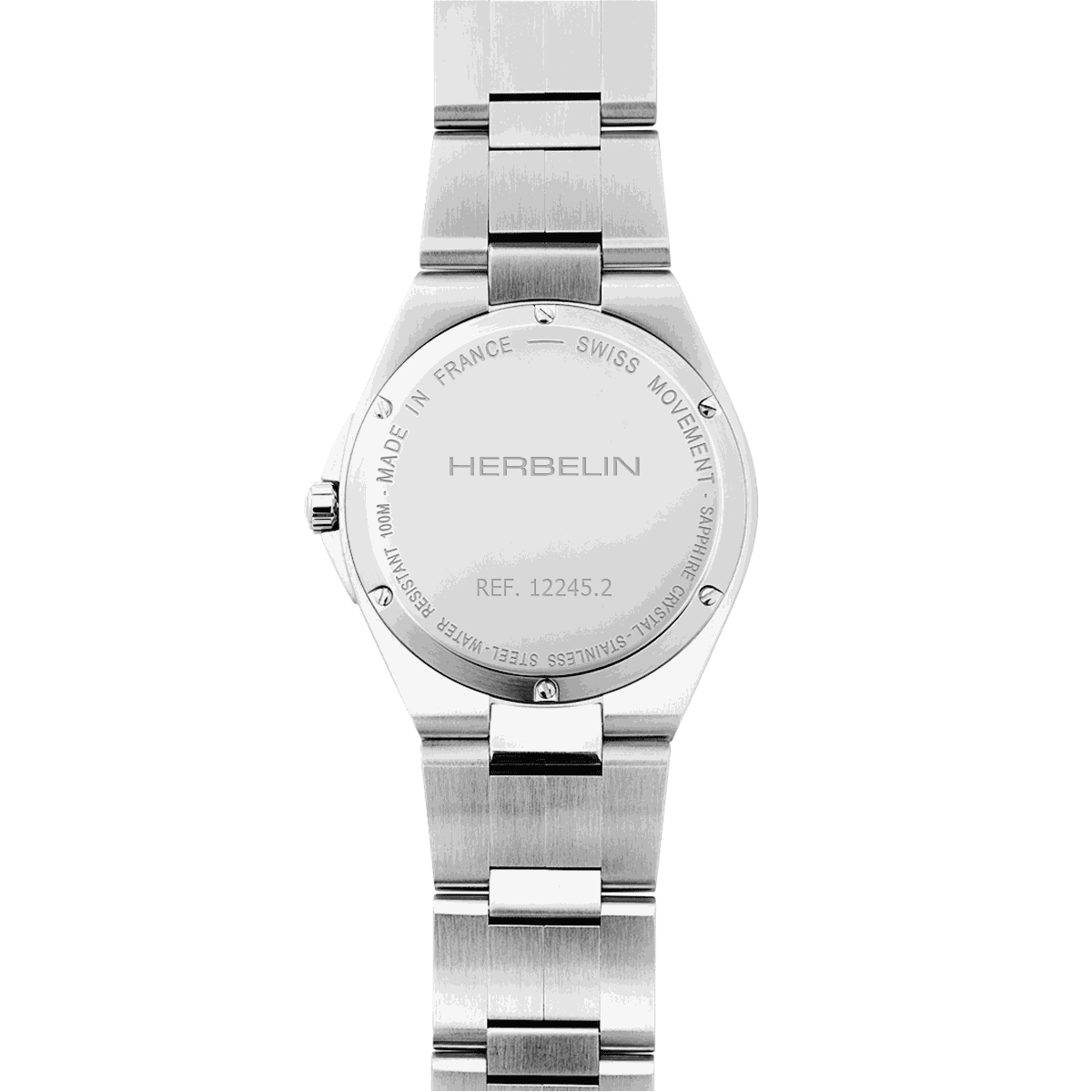 Herbelin Cap Camarat Blue Nautical Dial Stainless Steel Men’s Watch | 12245/B15