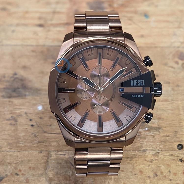 Diesel Mega Chief Slim Brown Men's Watch | DZ4697