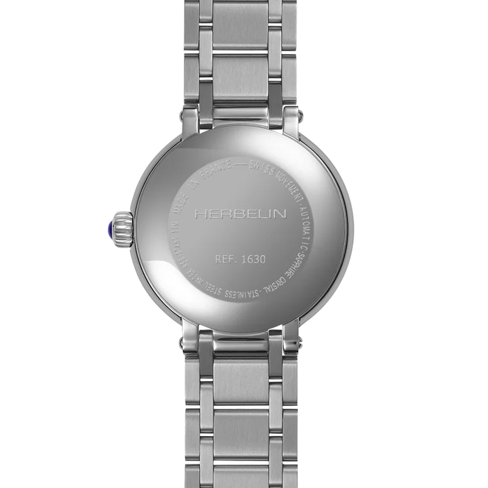 Herbelin Galet Automatic Diamonds Mother of Pearl Women's Watch | 1630B72Y89