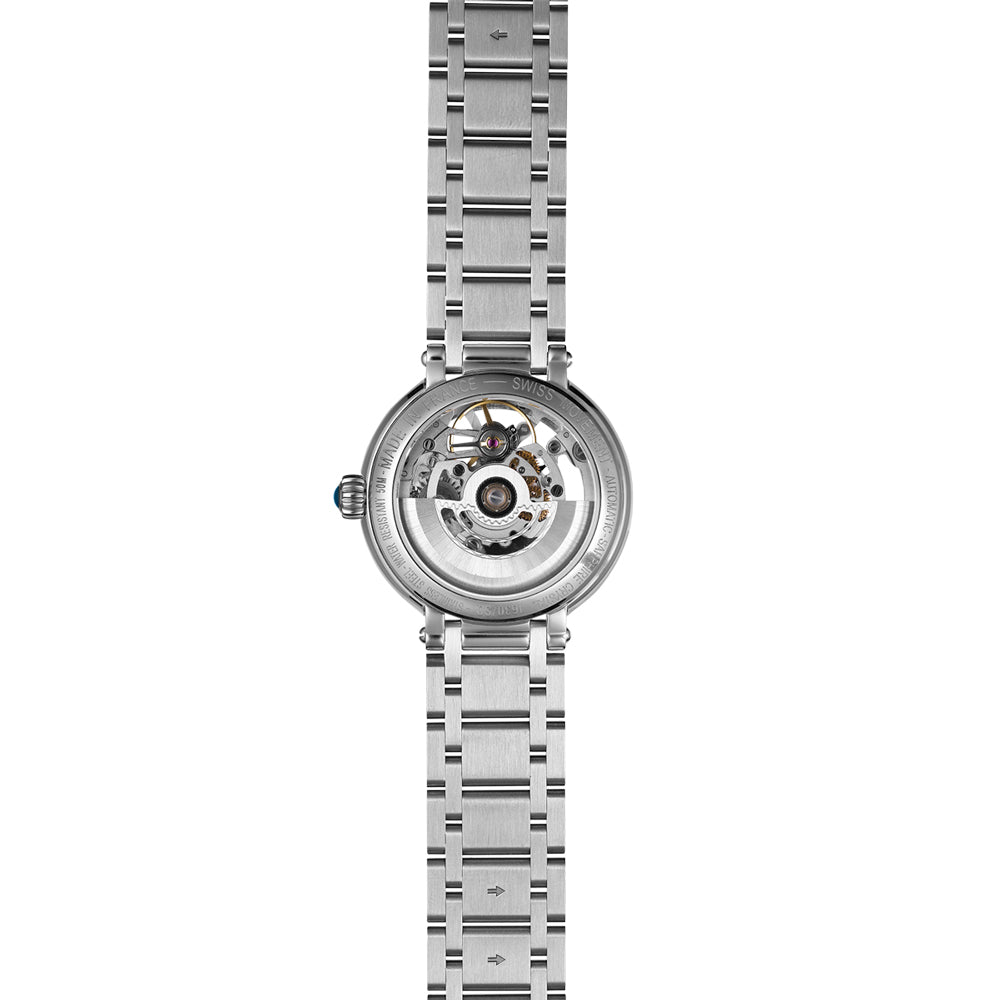 Herbelin Galet Automatic Skeleton Stainless Steel Women's Watch | 1630BSQ12