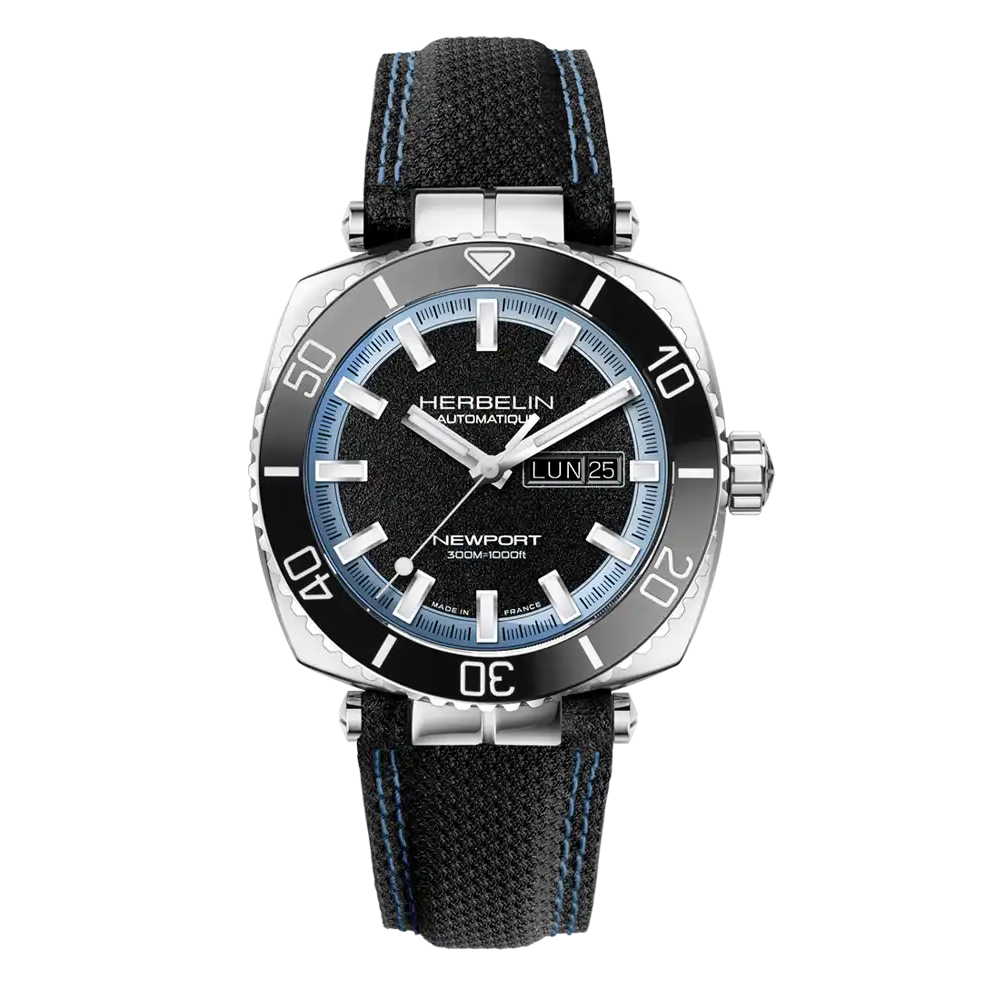 HERBELIN Newport Diver Automatic Blue Flange Men's Watch | 1774AN154