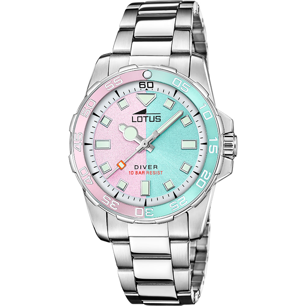 Lotus Trendy Pink Dial Unisex Watch | 18936/1