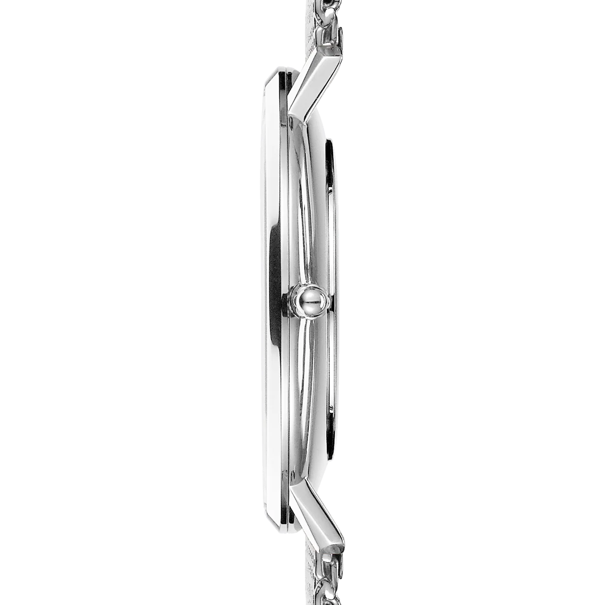 HERBELIN City White Dial Stainless Steel Mesh Unisex Watch | 19515/11B