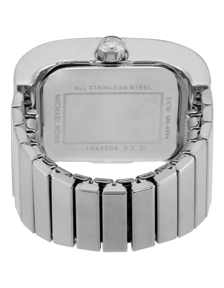 Michael Kors Darrington Two-Hand Stainless Steel Watch Ring | MK4884