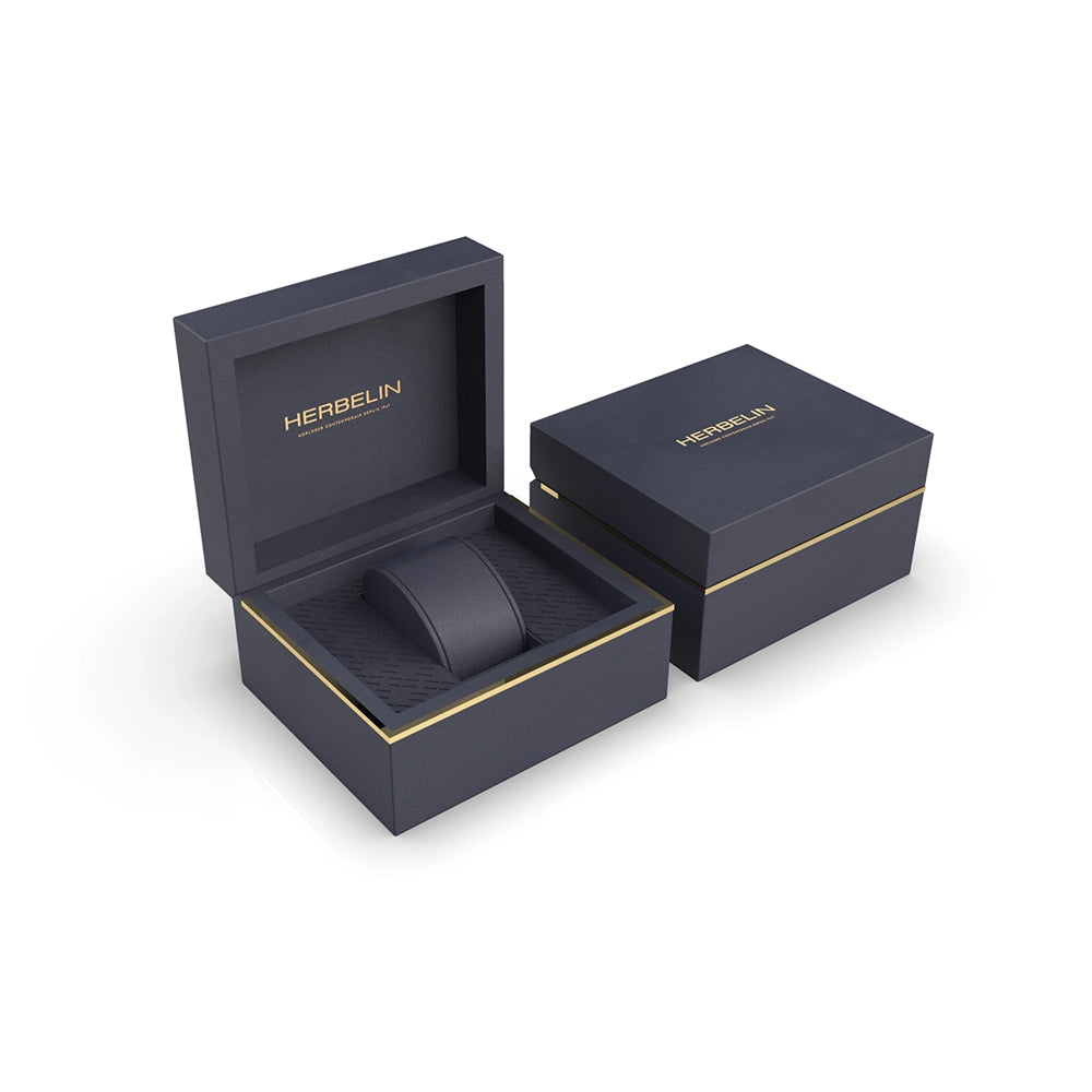 HERBELIN Cap Camarat Chronograph Steel and Green 42mm Men's Watch | 245B46