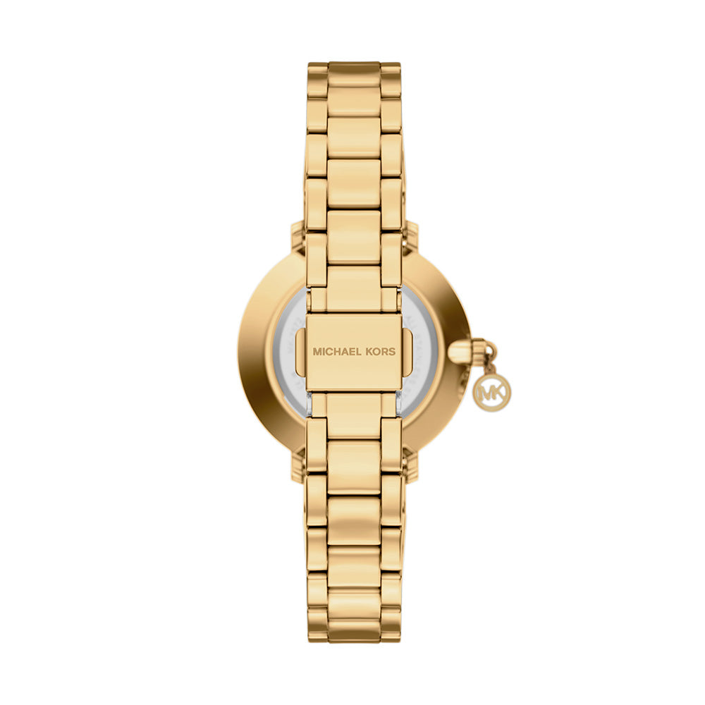 Michael Kors Pyper Gold Dial and Gold Steel Bracelet 32mm Women's Watch | MK7572