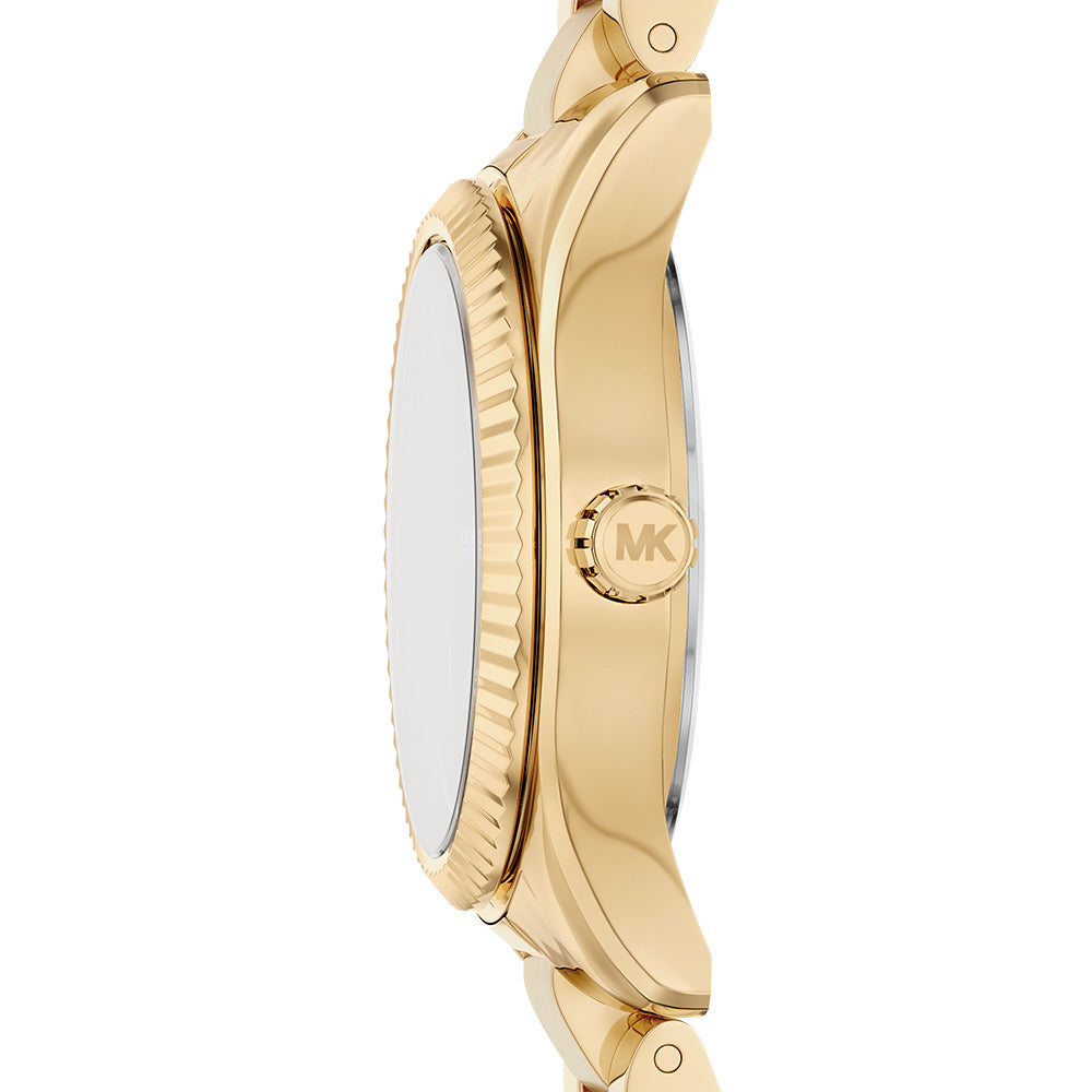 Michael Kors Lexington Gold Dial and Gold Steel Bracelet 26mm Women's Watch | MK7578