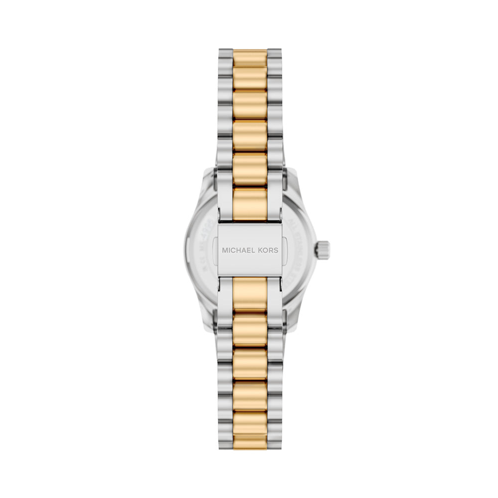 Michael Kors Lexington Blue Sunray Dial and Two-Tone Steel Bracelet 26mm Women's Watch | MK7579