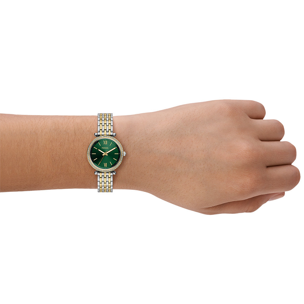 Fossil Cariie Two Tone Women's Watch | ES5439