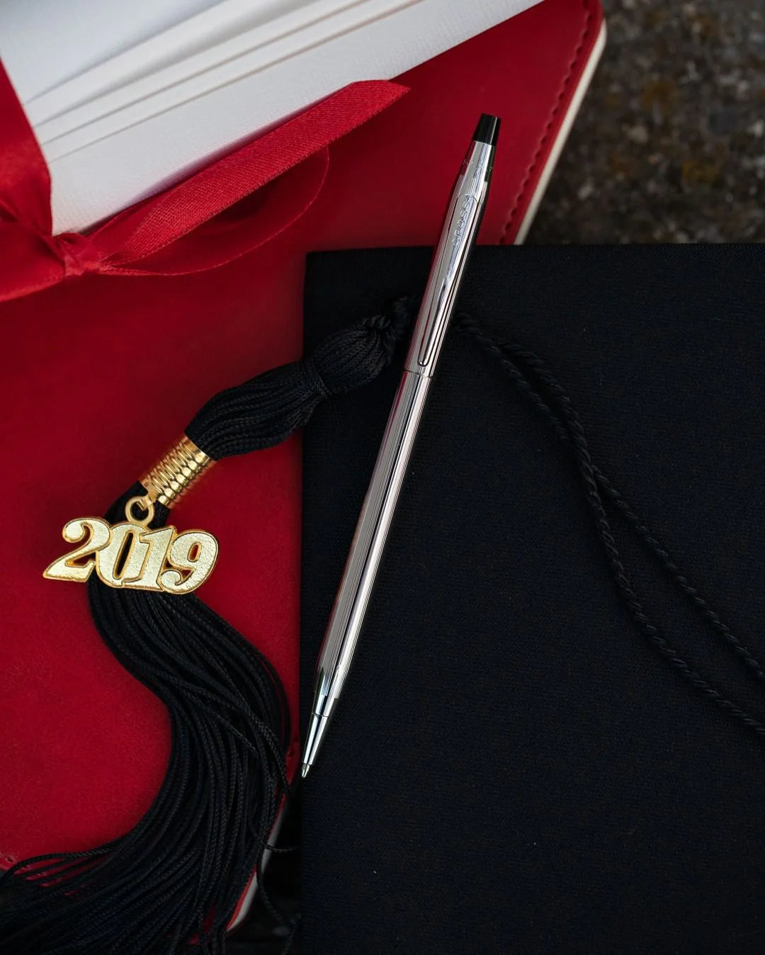 Cross Bailey Ballpoint Pen - Light Series - White - Luxury Gift Box & Accessory Pen Case | AC282Z-3