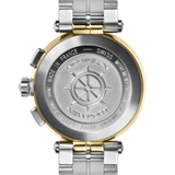 Herbelin Newport Two-Tone Swiss Quartz Chronograph Diamond Mother of Pearl Dial Women's Watch | 35688BT89