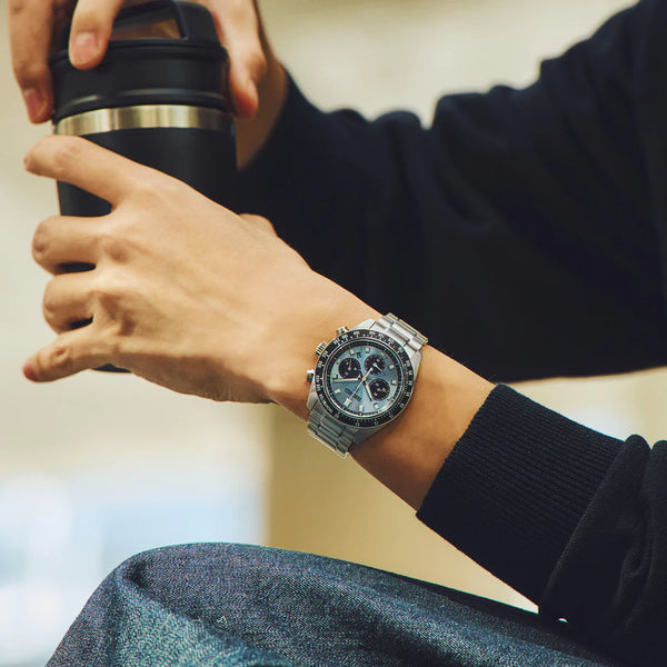Seiko Prospex Solar Chronograph Stainless Steel Men's Watch | SSC935P1