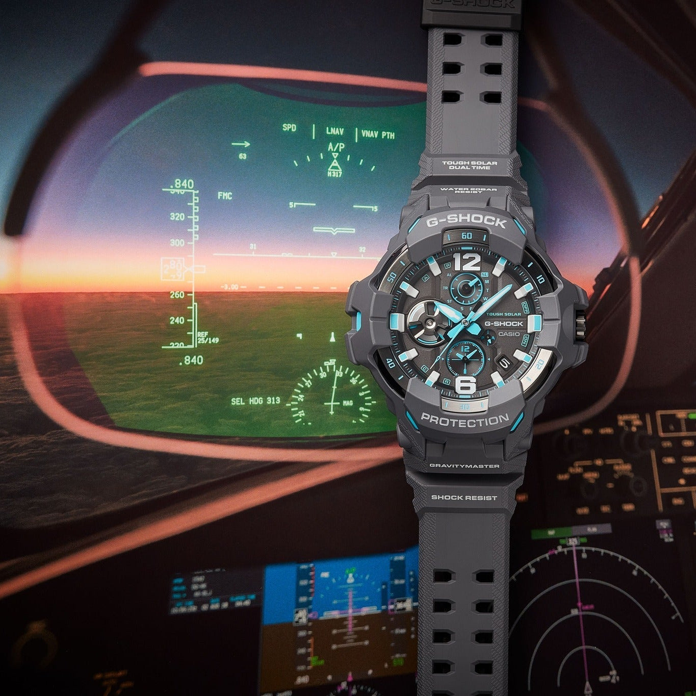 CASIO G-Shock Master of G Analog-Digital Men's Watch | GR-B300-8A2DR