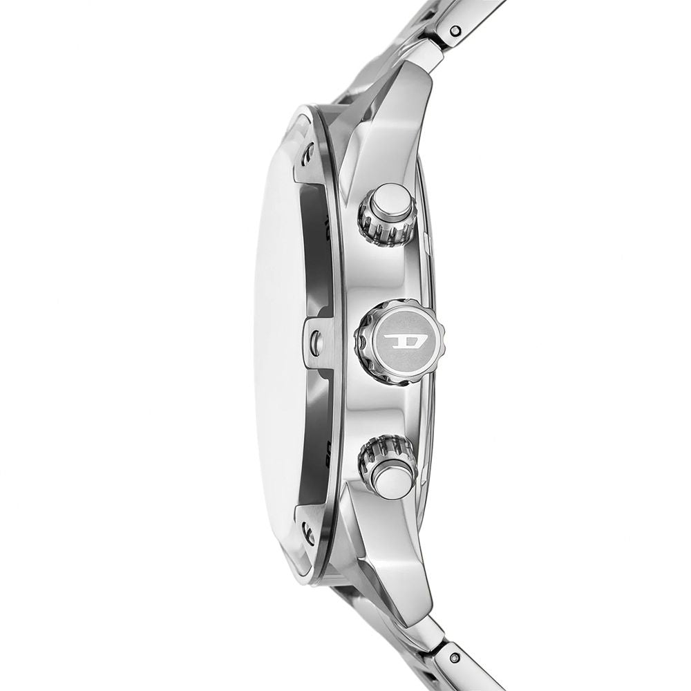 Diesel Spiked Stainless Steel Silver Men's Dress Watch | DZ4677