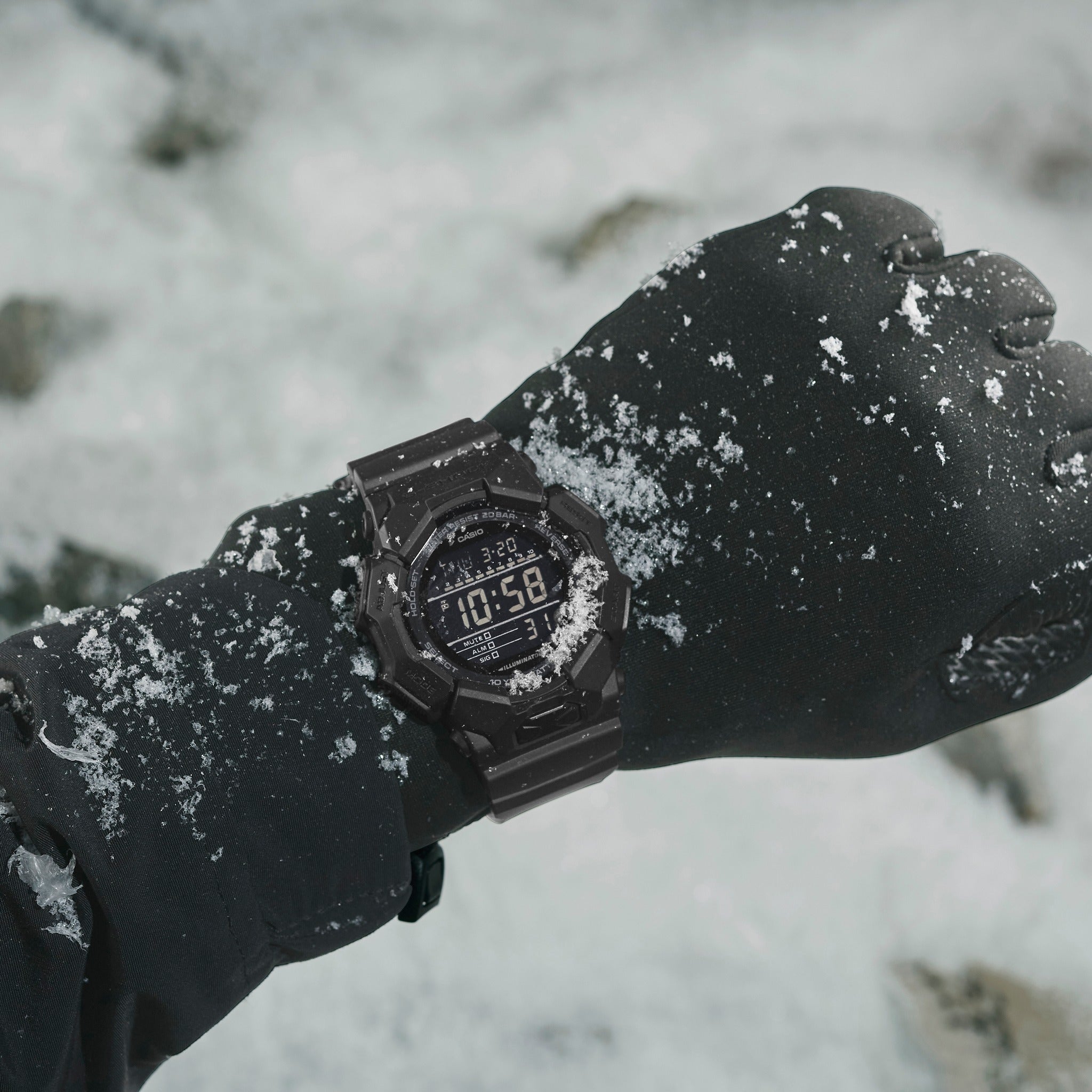 CASIO G-Shock Standard Digital Black Men's Watch | GD-010-1DR