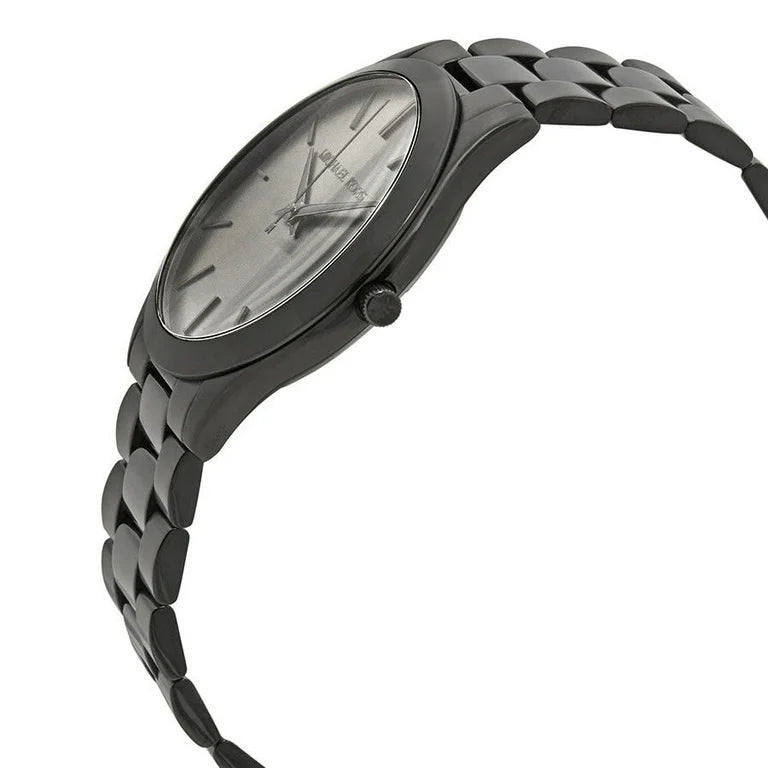 Michael Kors Slim Runway Black Round Stainless Steel Men's Watch | MK8507