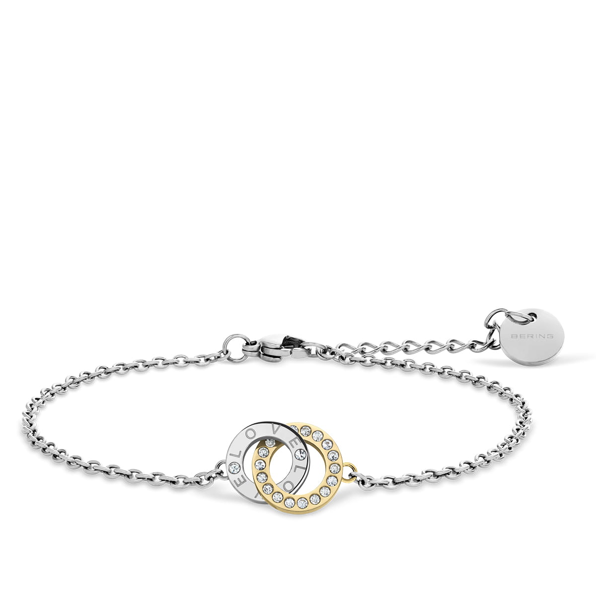 Bering Classic 15th Anniversary Rose Gold Stainless Steel Mesh Watch Set | 17724-010-SET