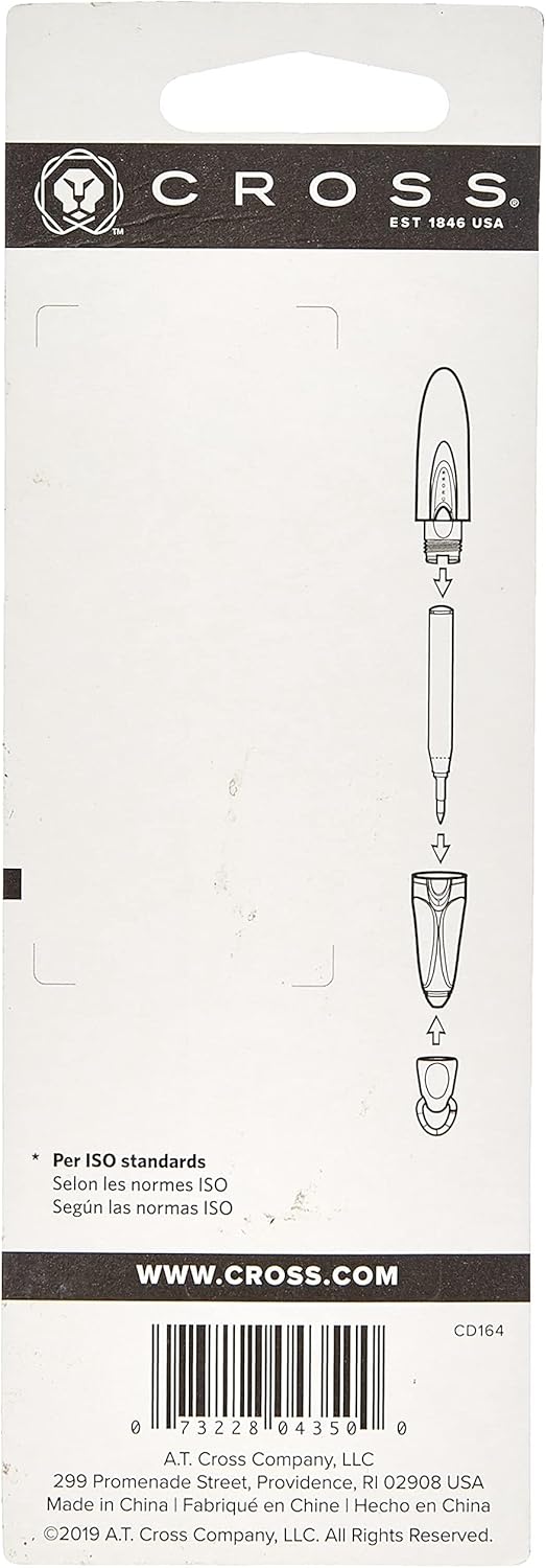 CROSS 8516-1 gel refill (for Cross Ion, Matrix) 1 piece in blister card, black | 8516-1
