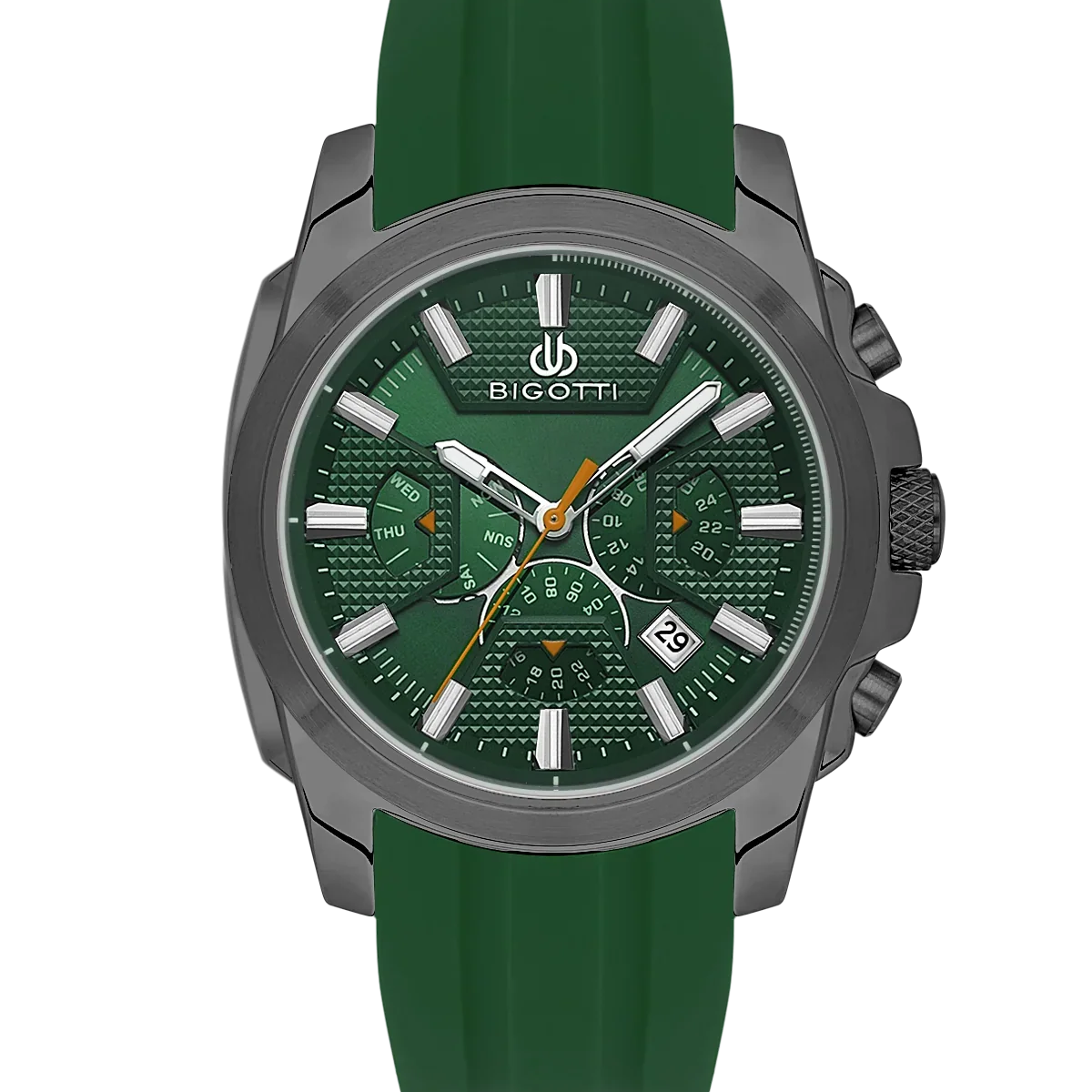 Bigotti Milano Green Chronograph Men's Watch | BG.1.10636-4