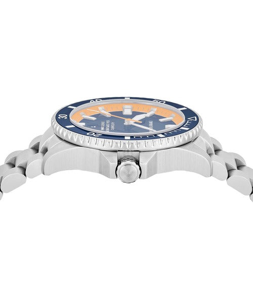 Emporio Armani Blue Sea Explorer Silver Stainless Steel Men's Watch | AR60090