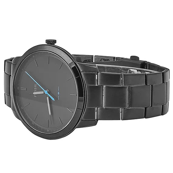 Fossil The Minimalist Slim Black Stainless Steel Men's Watch | FS5308
