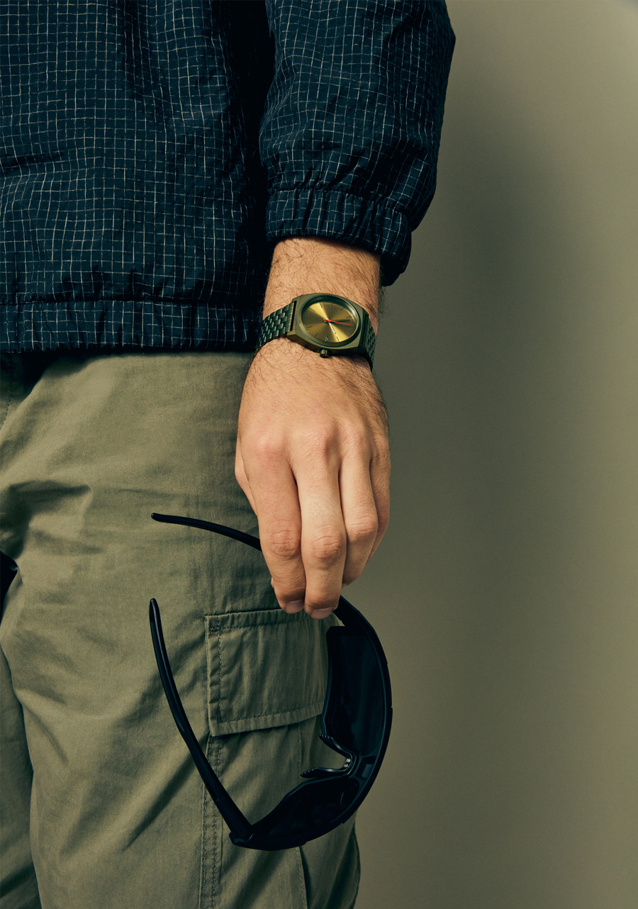 NIXON Time Teller - Dark Olive Unisex Watch | A0455251-00