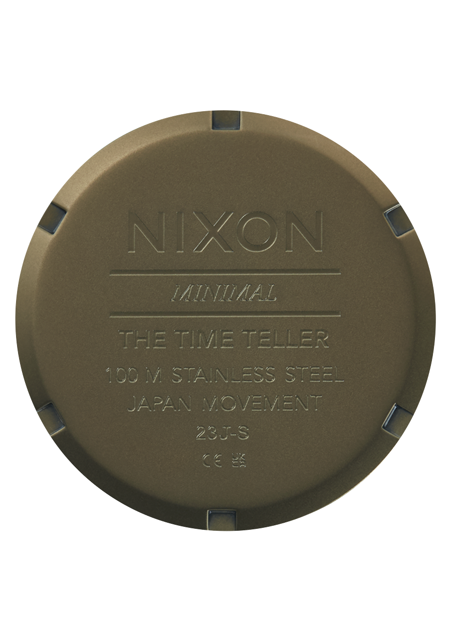 NIXON Time Teller - Dark Olive Unisex Watch | A0455251-00