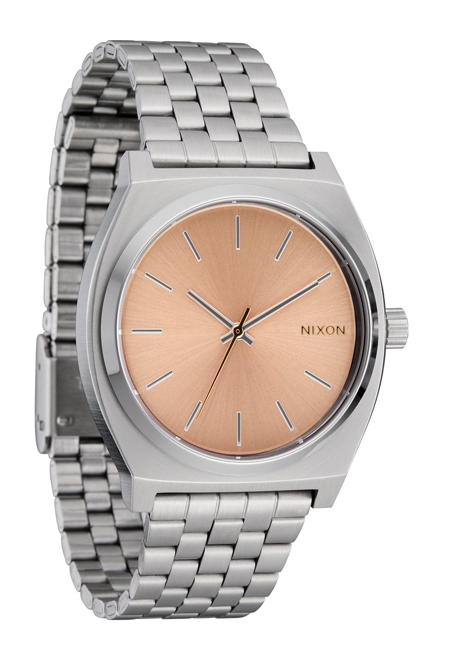 NIXON Time Teller - Silver Coral Unisex Watch | A0455339-00