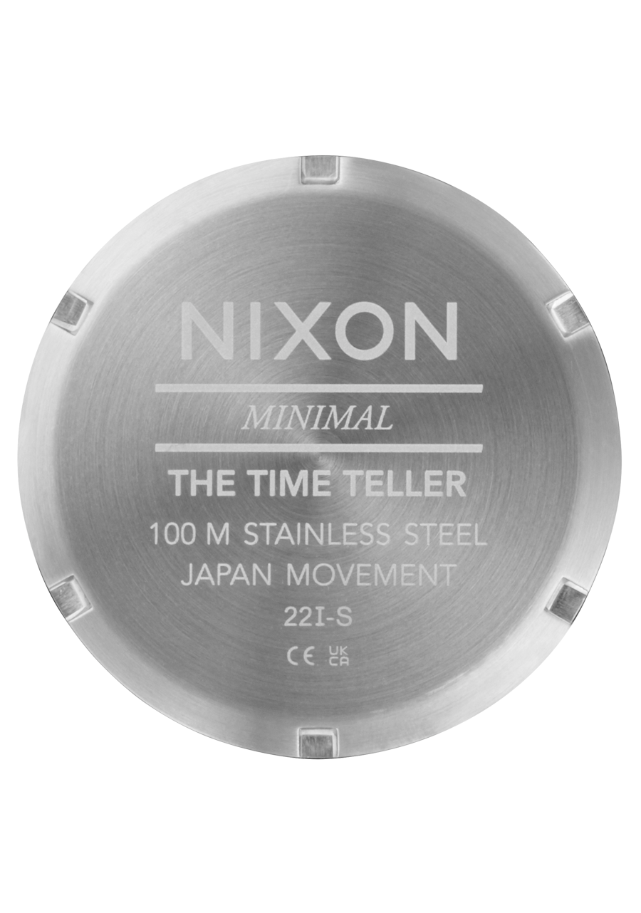 NIXON Time Teller - Silver Coral Unisex Watch | A0455339-00