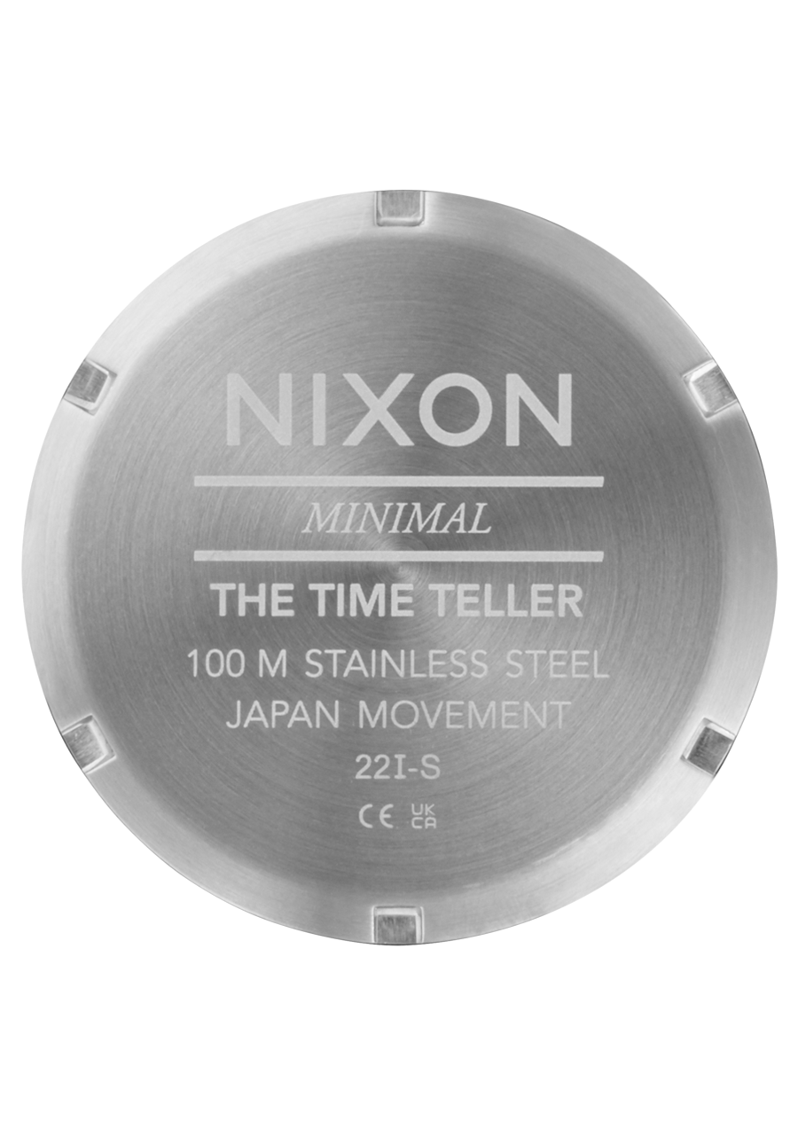 NIXON Time Teller - Silver Pink Dawn Unisex Watch | A0455356-00