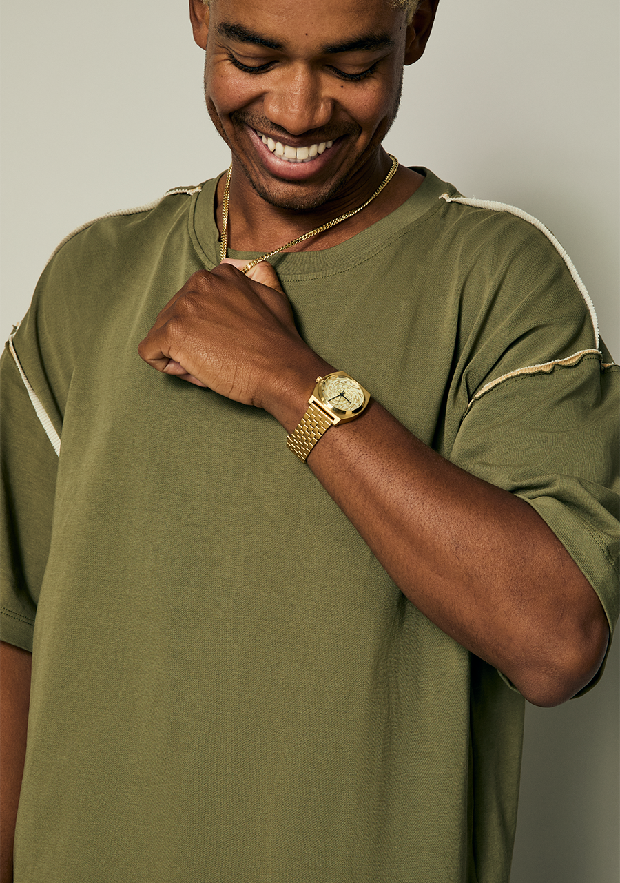 NIXON Time Teller White Dial and White Steel Bracelet 38mm Unisex Watch - view 11