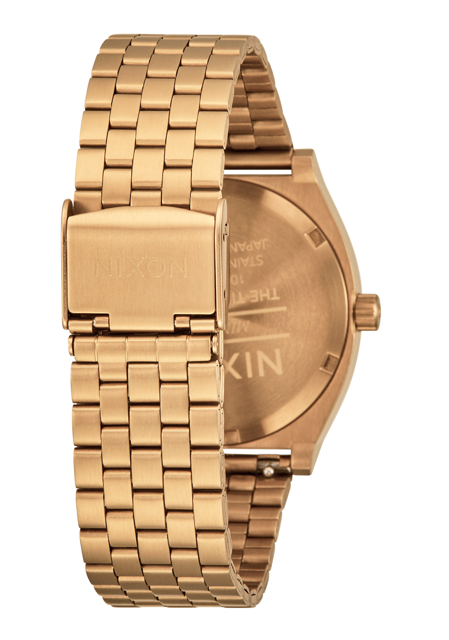 NIXON Time Teller White Dial and White Steel Bracelet 38mm Unisex Watch - view 4