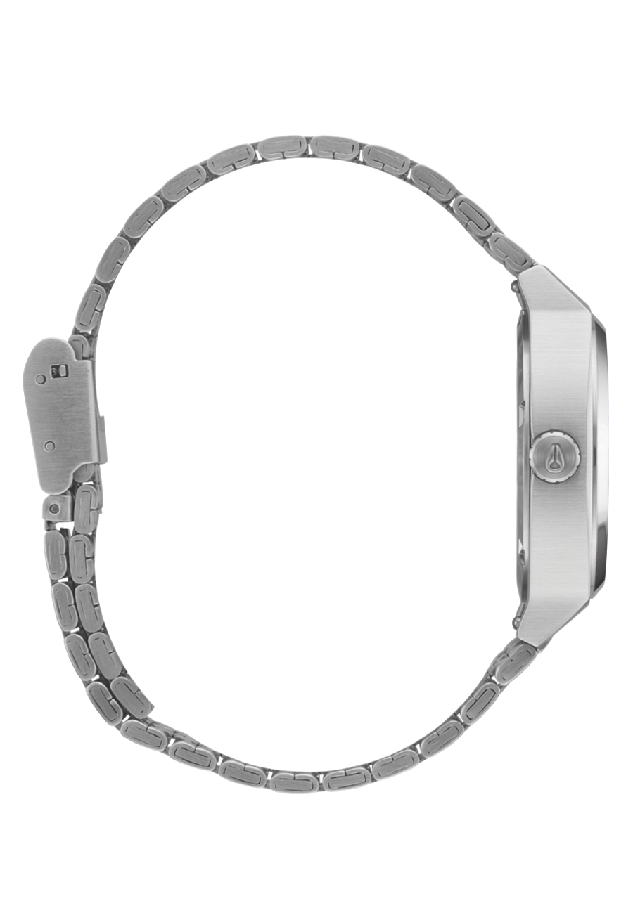 NIXON Medium Time Teller - Silver Turquoise Unisex Watch | A11302084-00