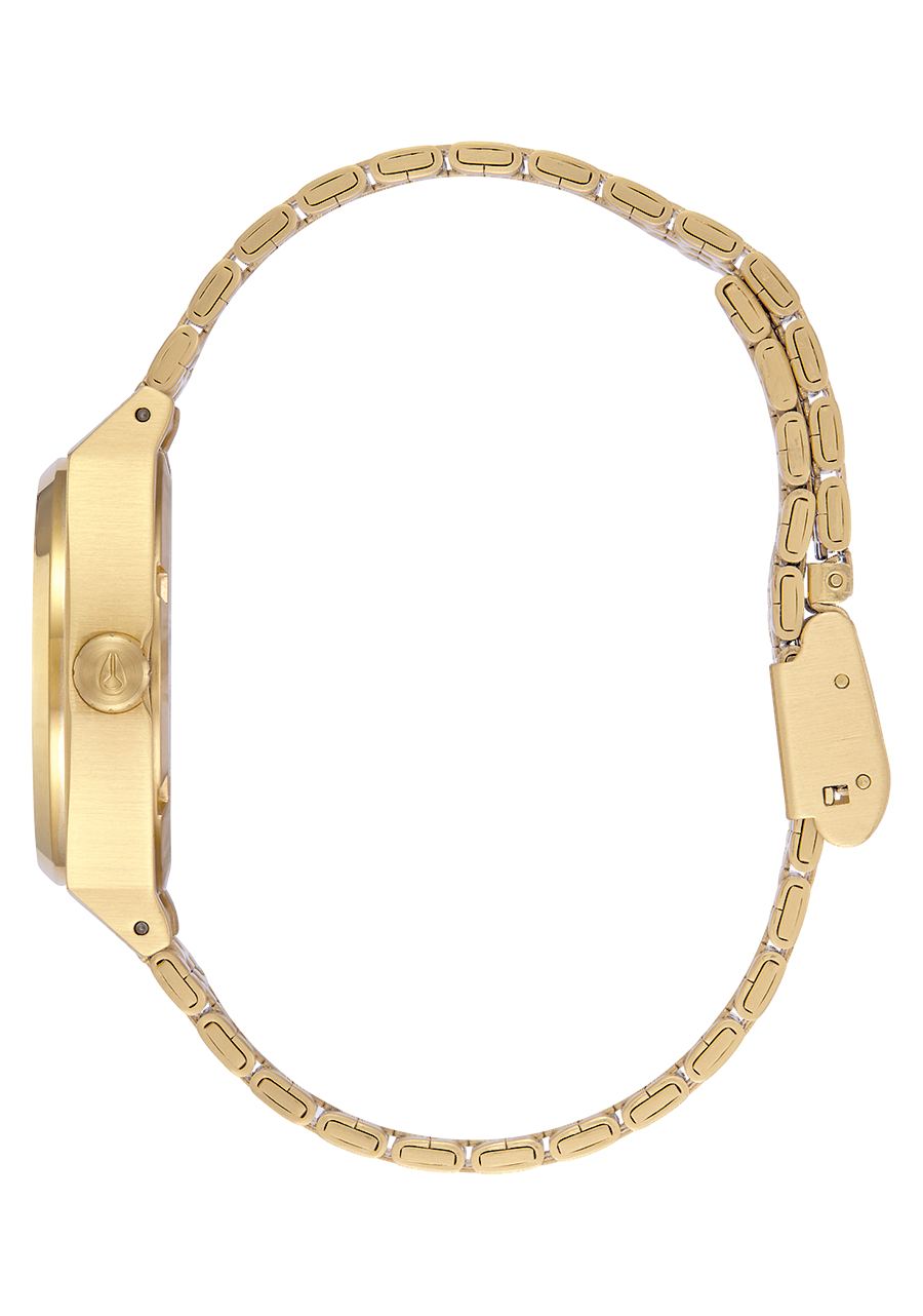 NIXON Medium Time Teller - Light Gold Green Unisex Watch | A11302626-00