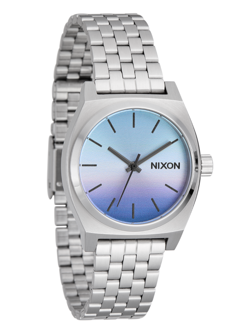 NIXON Medium Time Teller Silver / Dusk Unisex Watch | A11305357-00