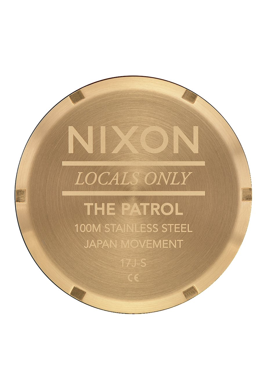 NIXON Corporal Gold Dial and Black Steel Bracelet 36mm Unisex Watch - view 4