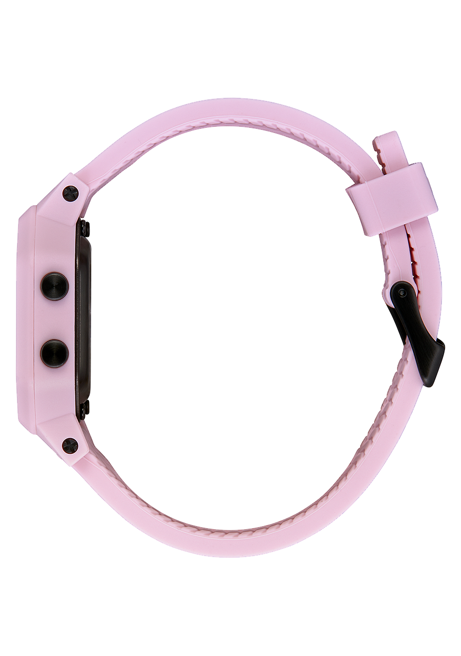 NIXON Siren Digital Black Dial and Black Rubber Women's Watch - view 2