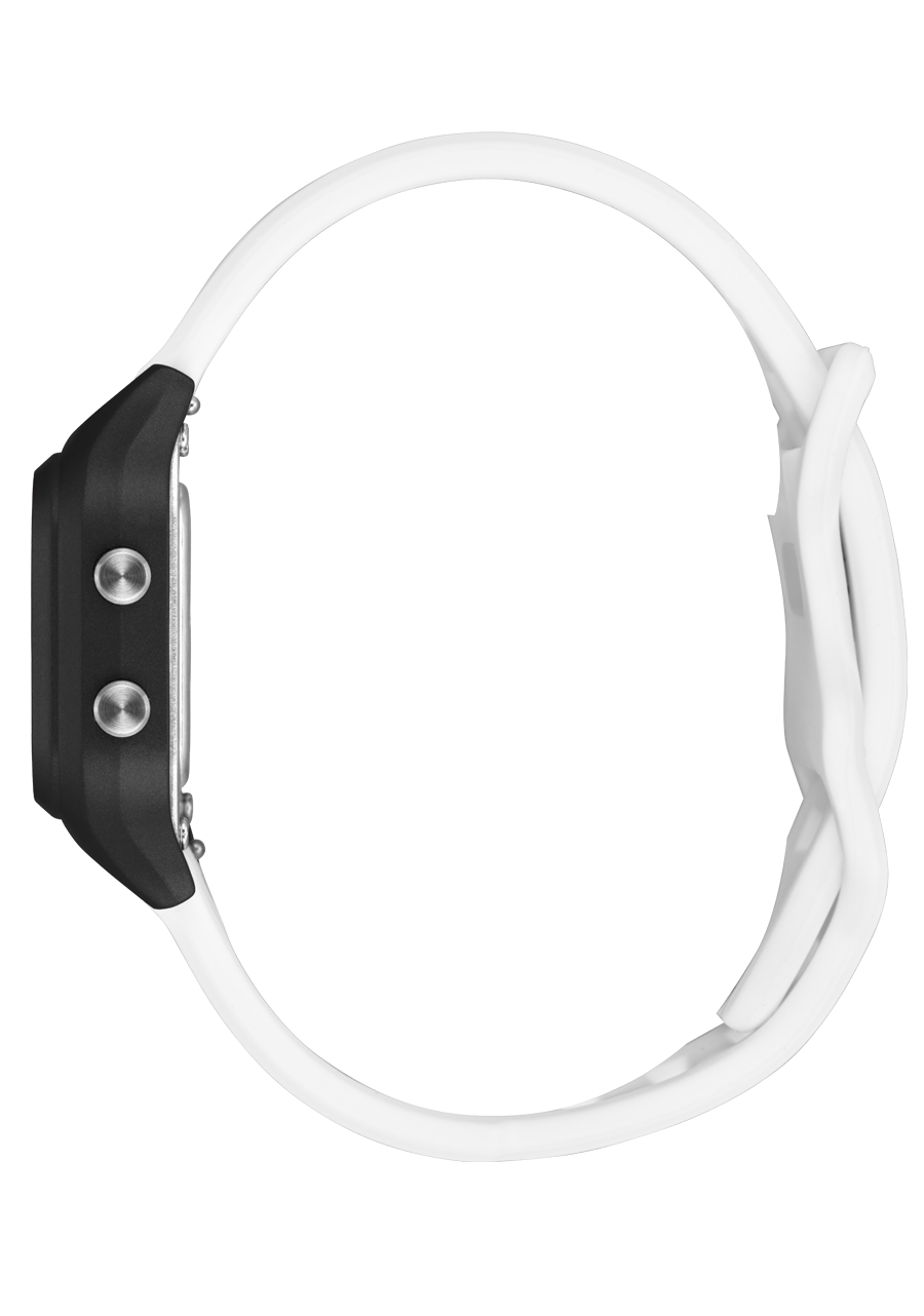 NIXON Ripper Black Dial and White Steel Bracelet 36mm Unisex Watch - view 3