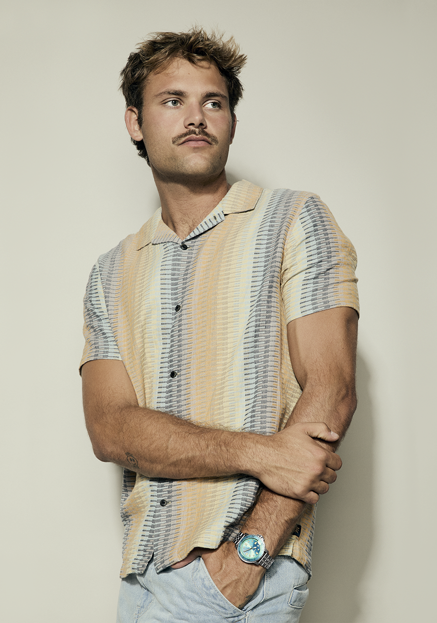 NIXON Stinger 44 - Silver Byron Blue Green Unisex Watch | A14025308-00