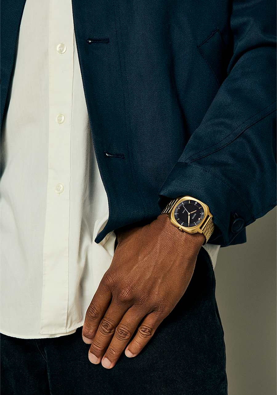 NIXON Fremont 40 - Gold / Black Men's Watch | A1444513-00