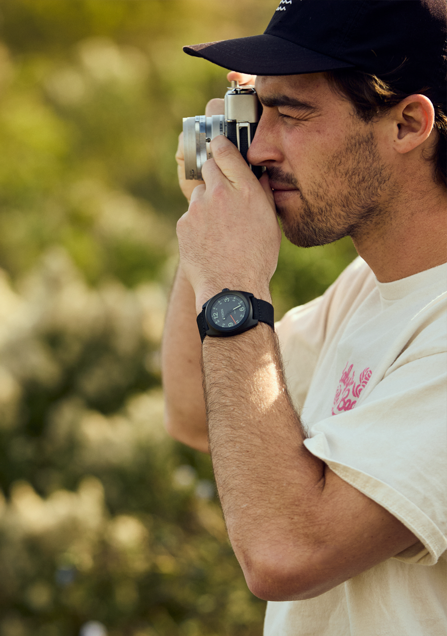 NIXON Clutch 42 All Matte Black / Black Men's Watch | A14473086-00