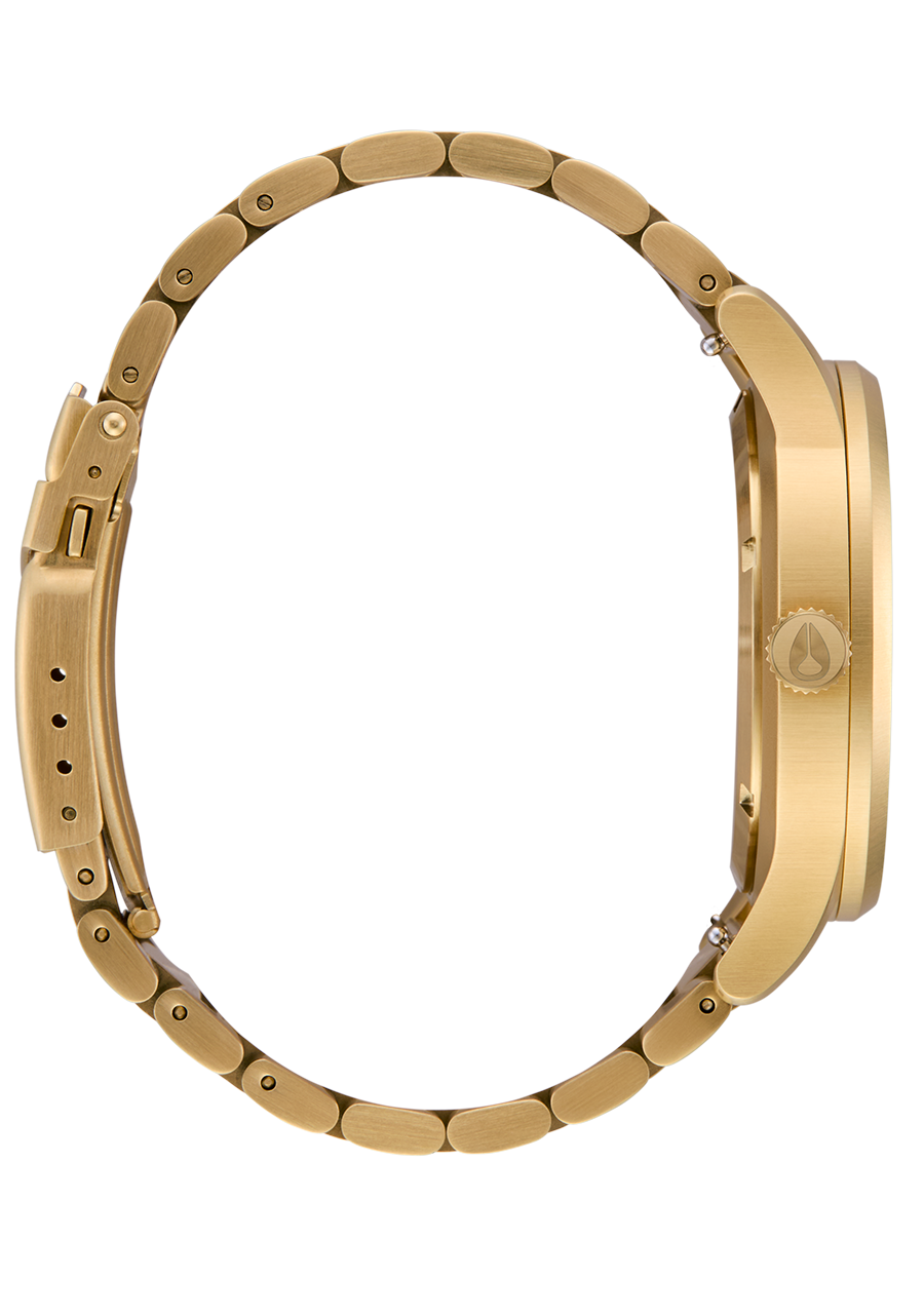 NIXON Sentry Wobble - 4th Dimension Gold / Black Unisex Watch | A14545358-00