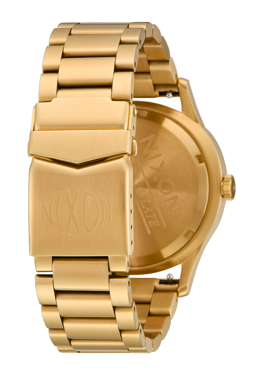 NIXON Sentry Wobble - 4th Dimension Gold / Black Unisex Watch | A14545358-00