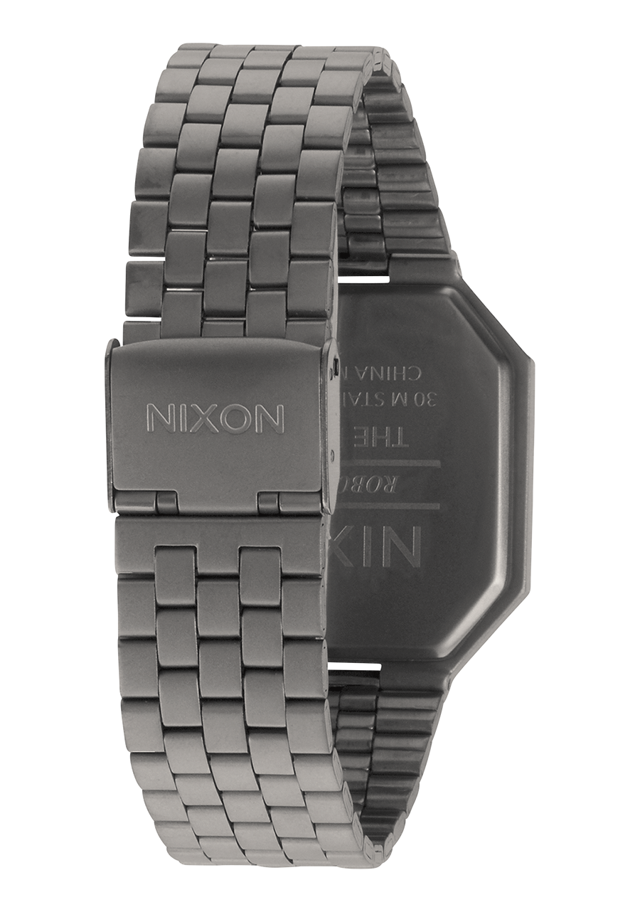 NIXON Re-Run All Gunmetal Dial and All Gunmetal Steel Bracelet 36mm Unisex Watch - view 3