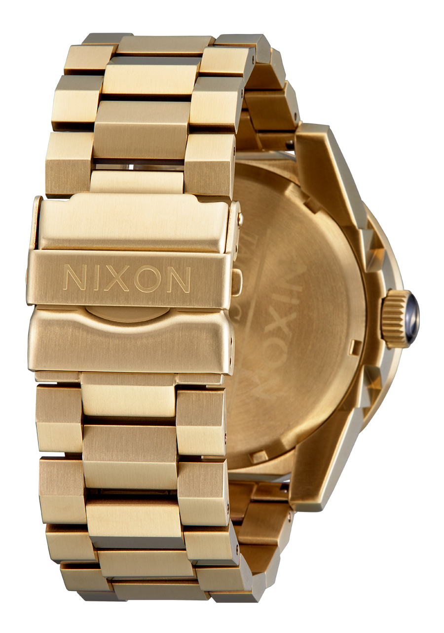 NIXON Corporal Stainless Steel Yellow Gold / Black Men's Watch | A3465163-00