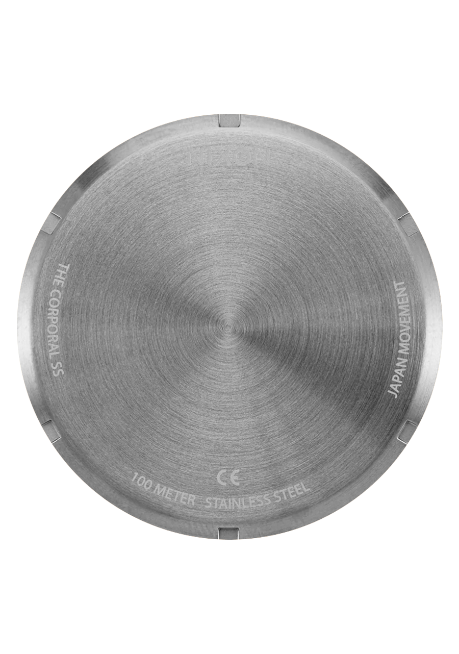 NIXON Corporal Stainless Steel Silver / Indigo Men's Watch | A3465246-00