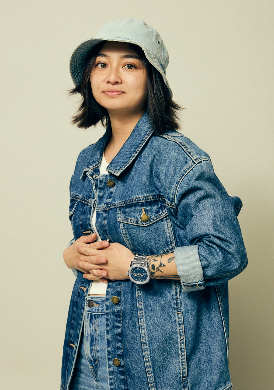 NIXON Corporal Stainless Steel Silver / Indigo Men's Watch | A3465246-00